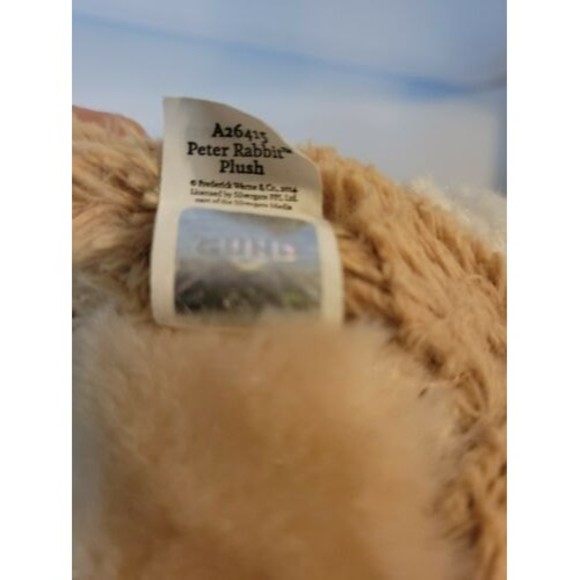 Gund Classic Beatrix Potter Peter Rabbit Stuffed Animal Plush, 9" - Picture 6 of 7